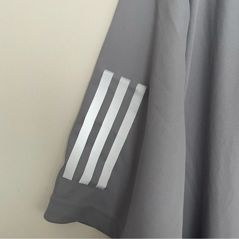 Men’s Adidas Own The Run Tee Halo Silver Size 4XL